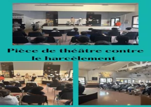 Pièce de théâtre contre le harcèlement