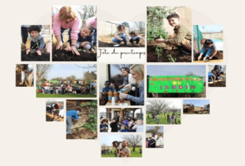 Jeudi 21 mars toute l’école a célébré le printemps 