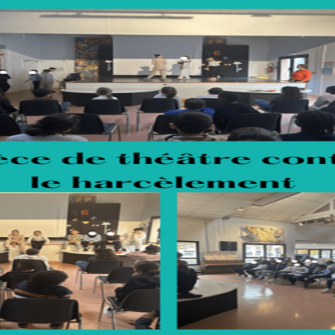 Pièce de théâtre contre le harcèlement